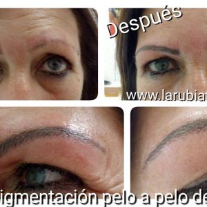 Micropigmentación de cejas pelo a pelo