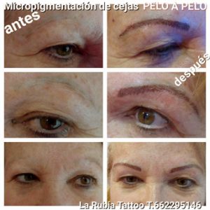 Micropigmentación de cejas pelo a pelo