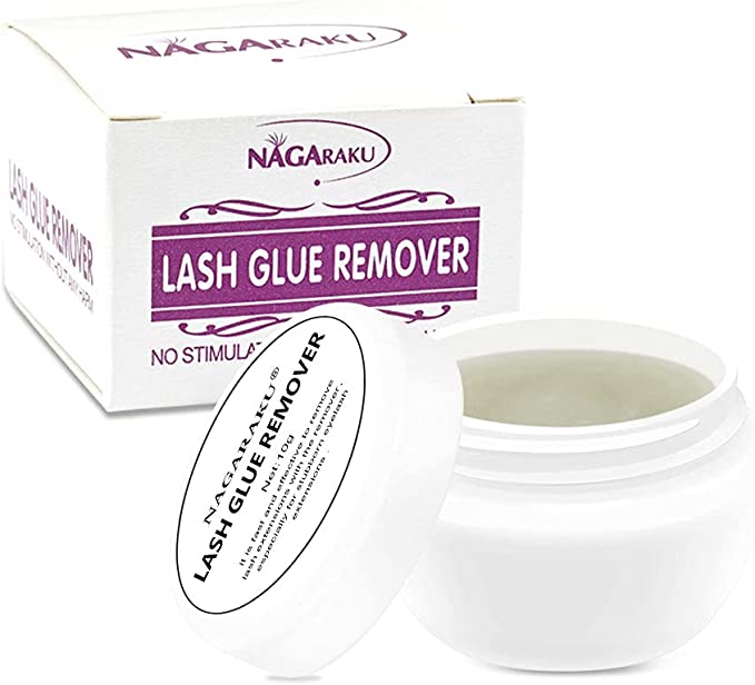 Eliminador de pegamento de extensiones de pestañas Nagaraku 10gr. Eliminador de pegamento de extensiones de pestañas Nagaraku 10gr.