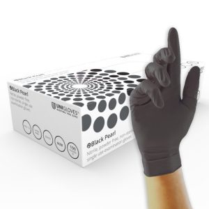 Guantes de nitrilo negros Select BLack Unigloves Talla S