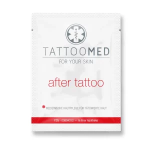 Sobre 2,5ml Crema After Tattoo curación de tatuaje y micropigmentación Tattoomed
