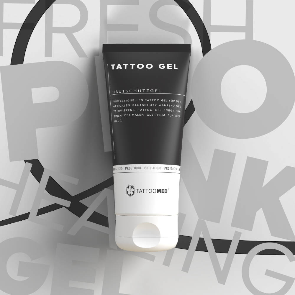 This Gel replaces traditional butter or Vaseline with superior performance Gel para el artista del Tatuaje