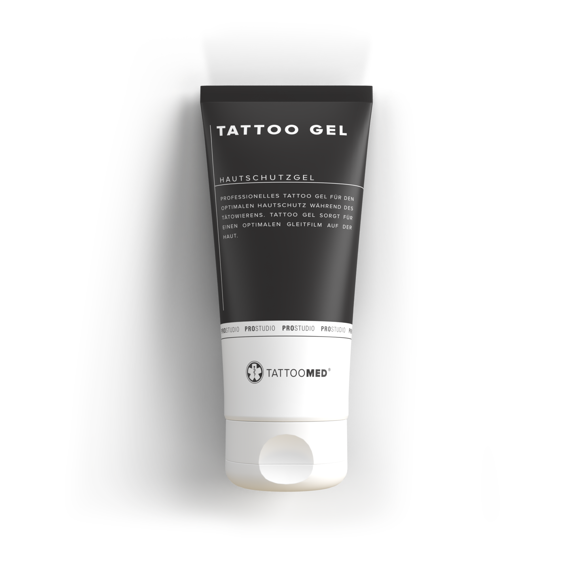 The skin protection gel with Pro Slide effect during tattooing Our professional tattoo gel for optimal skin protection during tattooinghaTattoo Gel provides the optimal sliding film on the skinonThose who have worked with Vaseline until now will love the new tattoo gels Tattoo gel keeps skin flexible during tattooing and allows excess ink to slide off aso you always have the best overview of your workenThe new tattoo gel is available in a handy tube of El gel protector de la piel con efecto Pro Slide durante el tatuaje Nuestro gel de tatuaje profesional para una protección óptima de la piel durante el tatuaje. Tattoo Gel proporciona la película deslizante óptima sobre la piel. A los que hasta ahora han trabajado con vaselina les encantará el nuevo gel para tatuajes. El gel para tatuajes mantiene la piel flexible durante el tatuaje y permite que la tinta sobrante se deslice, para que siempre tengas la mejor visión general de tu trabajo. El nuevo gel para tatuajes está disponible en un práctico tubo de 200 ml y puede utilizarse también como tratamiento posterior al tatuaje. El fresco aroma a lima y romero también tiene un efecto calmante. He aquí un breve resumen de todo lo que necesita saber: Protección óptima de la piel durante el tatuaje Proporciona una película lubricante óptima sobre la piel Efecto perla del exceso de tinta del tatuaje 100% vegano por efecto de deslizamiento Efecto calmante gracias a la lima y el romero Recomendación de uso: Aplique una capa fina en la zona que desea tatuar mientras cose. El proceso puede repetirse varias veces si es necesario.