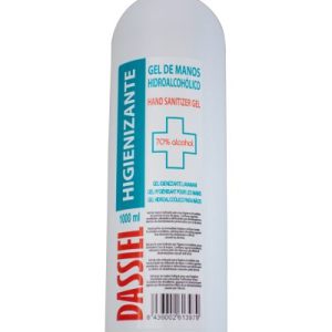 Gel de manos Hidroalcohólico 70% Alcohol 1000ML Daissiel