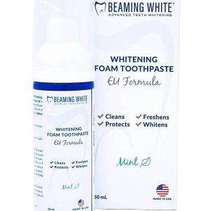 Espuma blanqueadora dental